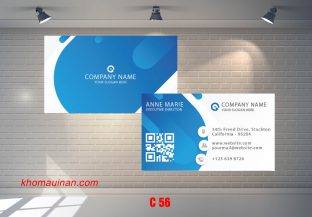 Bộ sưu tập mẫu name card kinh doanh Mẫu C56