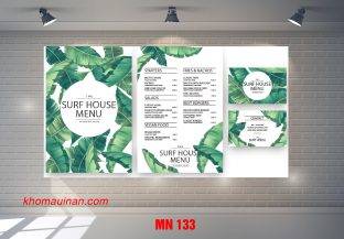 Mẫu Menu MN 133