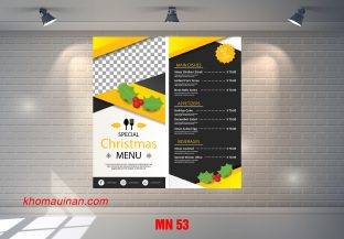 Mẫu Menu MN 53