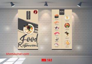 Mẫu Menu MN 140