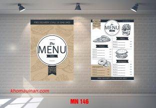 Mẫu Menu MN 146