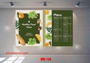 Mẫu Menu MN 148