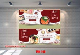 Mẫu Menu MN 190